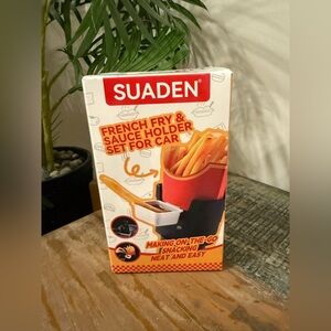 French Fry Holder and Sauce Holder Set for Car. New in box.